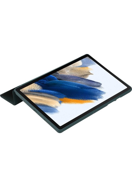 Samsung Galaxy Tab A9 Origami Standı Deri Silikon Tablet Kılıfı (Yurt Dışından)