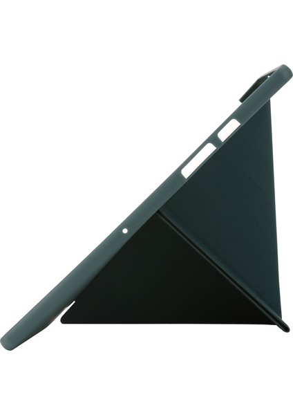 Samsung Galaxy Tab A9 Origami Standı Deri Silikon Tablet Kılıfı (Yurt Dışından)