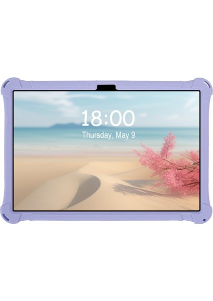 Samsung Galaxy Tab A9 Dönebilen Tekme Standı Sevimli Karikatür Silikon Kordon Tablet Kılıfı (Yurt Dışından) indirimleri