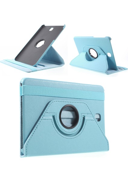 Döner Standlı Deri Flip Case Samsung Galaxy Tab S2 8.0 T710 T715 Tablet Kılıfı (Yurt Dışından)