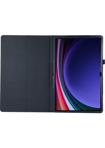 Samsung Galaxy Tab S9 Ultra Pu Deri Iki Katlı Stand Tablet Kılıfı (Yurt Dışından)