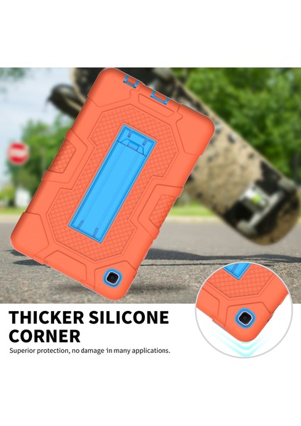 Pc Tpu Silikon Kontrast mlı B3 Samsung Galaxy Tab A7 Lite Kaydırmalı Standlı 8 7 Inç Tablet Kılıfı (Yurt Dışından) fırsatları