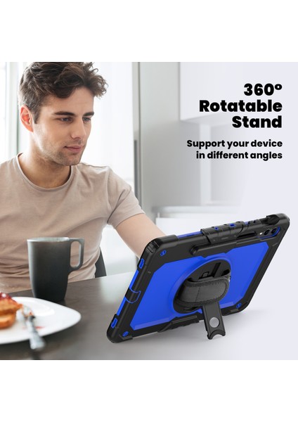 Samsung Galaxy Tab S9 FE SM X610 SM X616B Pc Silikon Pet Ekran Koruyucu Kickstand Tablet Kılıfı (Yurt Dışından) indirimleri