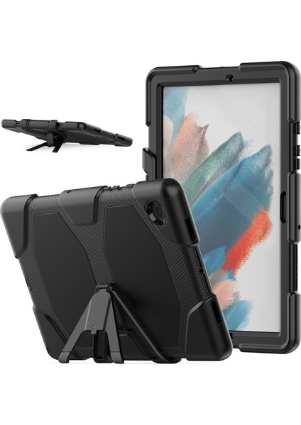 Samsung Galaxy Tab A8 10.5 (2021 2022) Pc Silikon Pet Ekran Koruyucu Tekme Standı Tablet Kılıfı (Yurt Dışından)