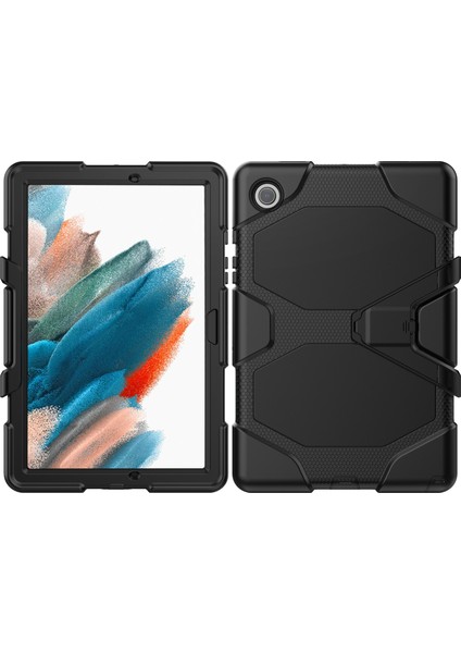 Samsung Galaxy Tab A8 10.5 (2021 2022) Pc Silikon Pet Ekran Koruyucu Tekme Standı Tablet Kılıfı (Yurt Dışından)