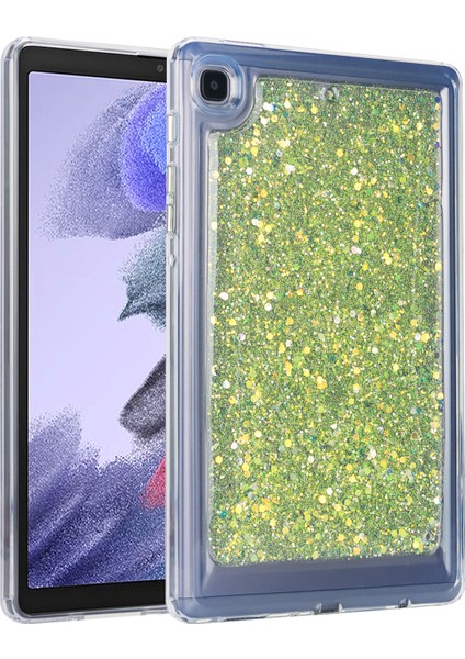 Samsung Galaxy Tab A7 Lite 8.7 Inç T225 T220 Koruyucu Glitter Tpu Pc Stil D Tablet Kılıfı (Yurt Dışından)