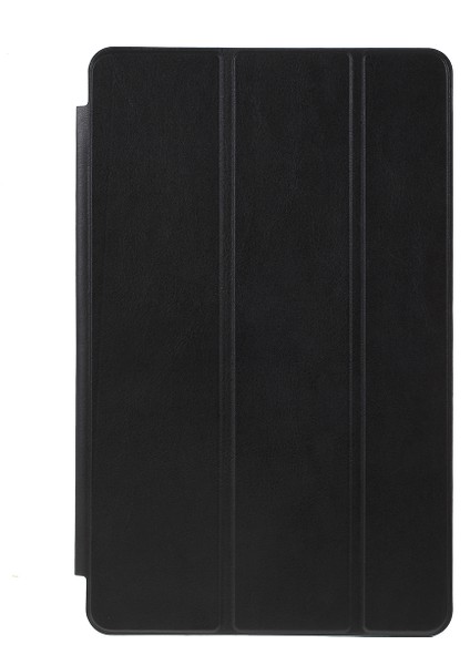 Samsung Galaxy Tab S5E SM T720 SIYAH Üç Katlı Deri Standlı Tablet Kılıfı (Yurt Dışından)