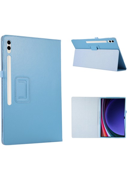 Samsung Galaxy Tab S9 Ultra Pu Deri Iki Katlı Stand Tablet Kılıfı (Yurt Dışından)