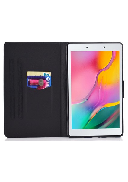 Samsung Galaxy Tab A 8.0 (2019) SM T290 (WI FI) SM T295 (Lte) Manyetik Kapatma Standlı kart Yuvalı Koruyucu Tablet Kılıfı (Yurt Dışından) fiyatları