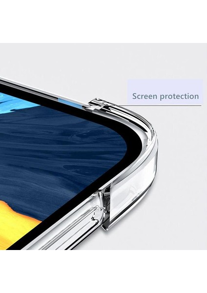 Samsung Galaxy Tab S7 s8 Takviyeli Köşeler Şeffaf Tpu Tablet Kılıfı (Yurt Dışından)
