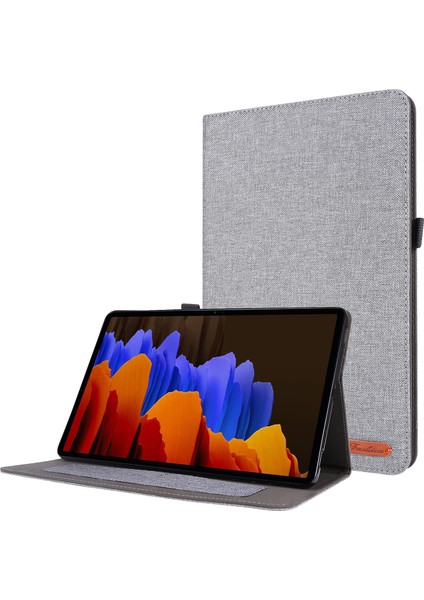 Samsung Galaxy Tab S9 Standı Kart Tutucu Deri Tablet Kılıfı (Yurt Dışından)