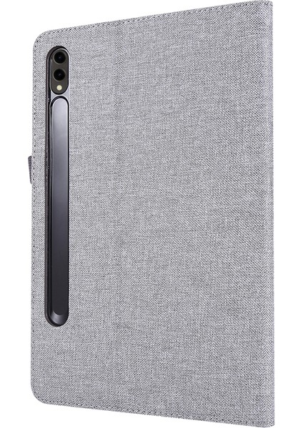Samsung Galaxy Tab S9 Standı Kart Tutucu Deri Tablet Kılıfı (Yurt Dışından)
