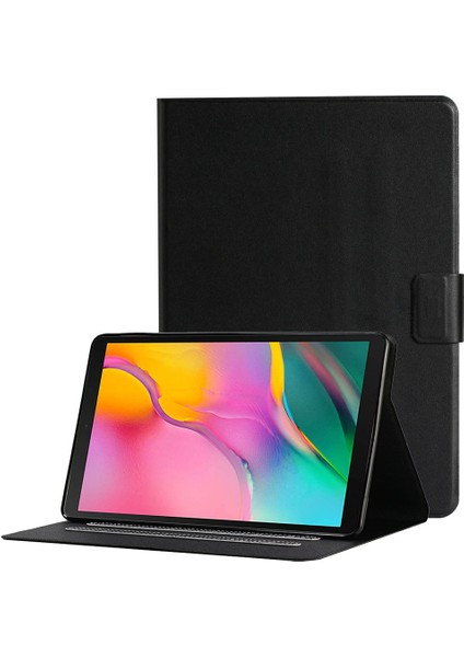 Samsung Galaxy Tab A7 10.4 (2020 2022) Düz ​​ Manyetik Deri Tablet Kılıfı (Yurt Dışından)