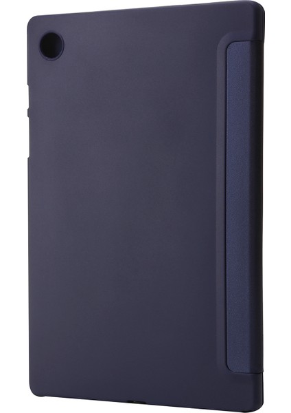 Samsung Galaxy Tab A8 10.5 (2021 2022) Koruyucu V Katlı Stand Silikon Desteği Otomatik Uyandırma uyku Tablet Kılıfı (Yurt Dışından)
