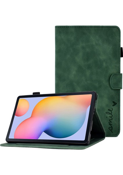 Samsung Galaxy Tab S6 Lite (2024 2022 (2020) P610 Standlı Deri Tablet Kılıfı (Yurt Dışından)