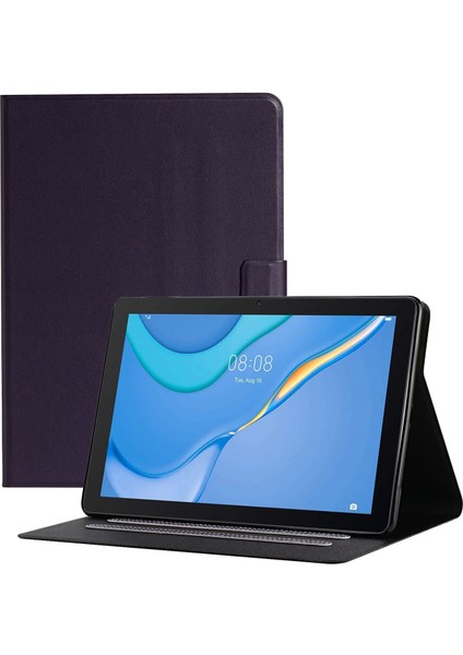 Samsung Galaxy Tab A9 Pu Deri Slim Fit Kart Tutucu Tablet Kılıfı (Yurt Dışından)
