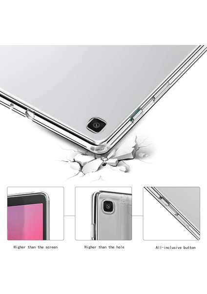 Samsung Galaxy Tab A7 10.4 (2022 2020) Koruyucu Şeffaf Şeffaf Tpu Tablet Kılıfı (Yurt Dışından) indirimleri
