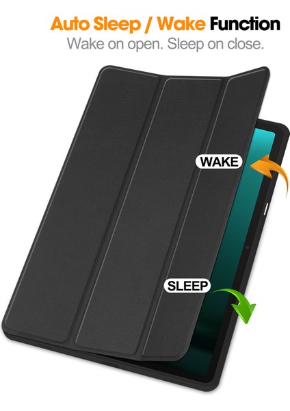 Samsung Galaxy Tab S9 Fe tab S9 Pu Deri Tpu Otomatik Uyku uyandırma Kalem Tutucu Tablet Kılıfı (Yurt Dışından) modelleri