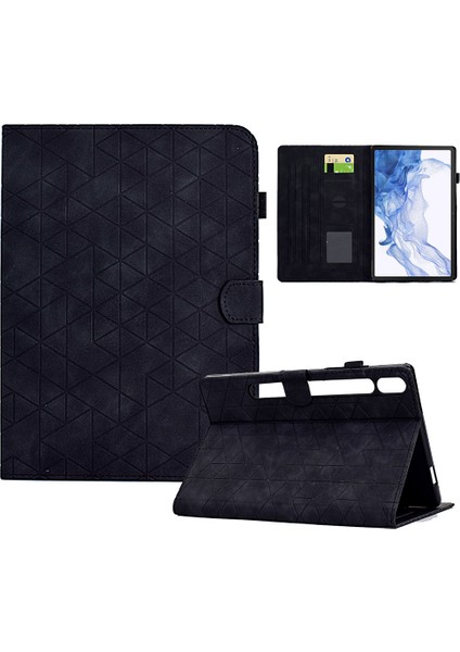 Samsung Galaxy Tab S8 X700 X706 TAB S7 T870 T875 Desen Baskılı Pu Deri Tablet Kılıfı (Yurt Dışından)