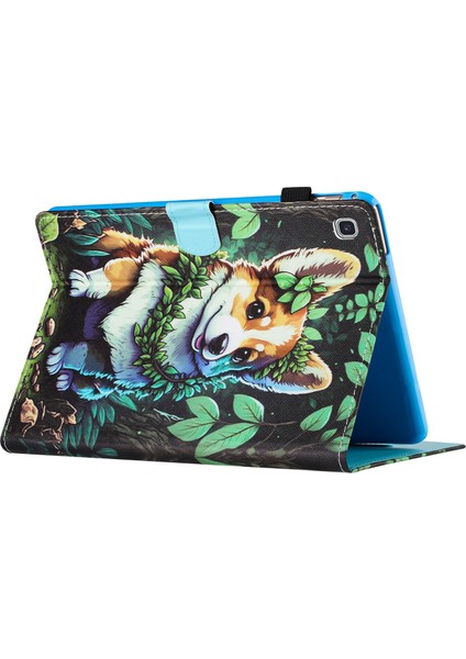 Samsung Galaxy Tab A7 Lite 8.7 Inç T220 T225 Desen Baskı Kartı Tutucu Corgi Tablet Kılıfı (Yurt Dışından) fırsatları