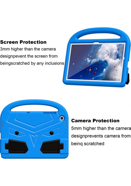 Samsung Galaxy Tab A9 Serçe Tarzı El Kavrama Eva Tablet Kılıfı (Yurt Dışından) fiyatları