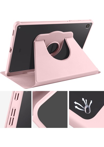 Samsung Galaxy Tab S6 Lite (2024 2022 (2020) Anti Drop Standı Pu Deri Akrilik Tablet Kılıfı (Yurt Dışından)