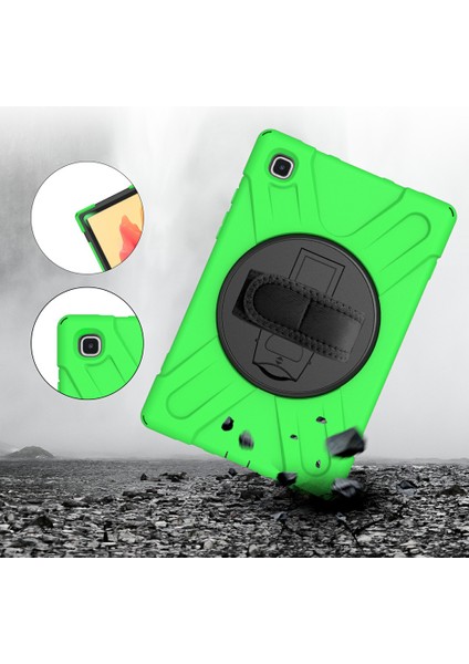 360°DÖNEBILEN Pc Silikon Combo Samsung Galaxy Tab A7 10.4 (2020 2022) YEŞIL Tablet Kılıfı (Yurt Dışından) modelleri