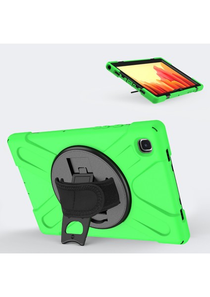 360°DÖNEBILEN Pc Silikon Combo Samsung Galaxy Tab A7 10.4 (2020 2022) YEŞIL Tablet Kılıfı (Yurt Dışından) indirimleri