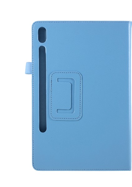 Deri Standı Samsung Galaxy Tab S6 Tablet Kılıfı (Yurt Dışından)