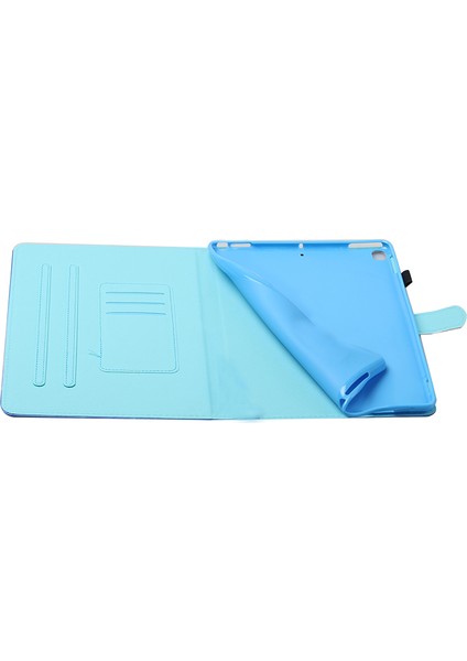Samsung Galaxy Tab A9 Desenli Baskı Stand Ayçiçeği Tablet Kılıfı (Yurt Dışından)