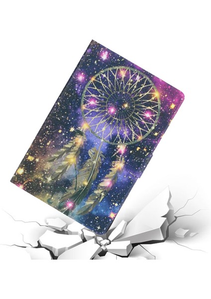 Samsung Galaxy Tab A9 Kart Tutucu Desen Çanı Tablet Kılıfı (Yurt Dışından) modelleri