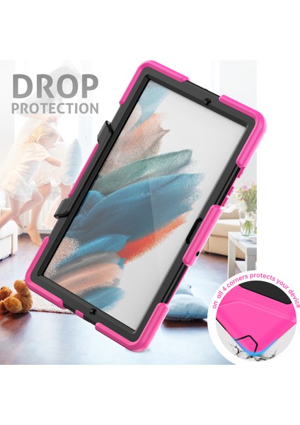 Samsung Galaxy Tab A8 10.5 (2021 2022) Pc Pet Ekran Koruyuculu Silikon Tablet Kılıfı (Yurt Dışından)