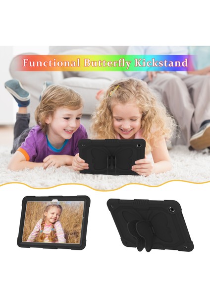 Samsung Galaxy Tab A9 Yumuşak Silikon Pc Şekli Tablet Kılıfı (Yurt Dışından)