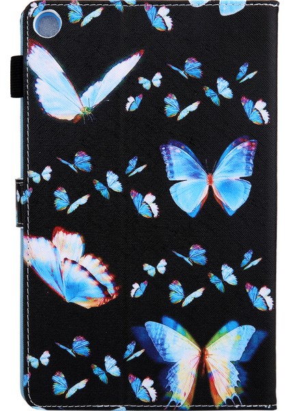 Samsung Galaxy Tab A8 10.5 (2021) SM X200 X205 A8 10.5 (2022) Desen Baskı Kart Tutucu Tablet Kılıfı (Yurt Dışından) fırsatları