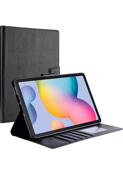 Samsung Galaxy Tab S6 Lite (2024 2022 (2020) SM P610 Pu Deri Standlı Cüzdan Tablet Kılıfı (Yurt Dışından)