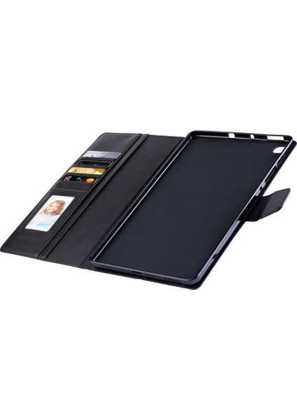 Samsung Galaxy Tab S6 Lite (2024 2022 (2020) SM P610 Pu Deri Standlı Cüzdan Tablet Kılıfı (Yurt Dışından)