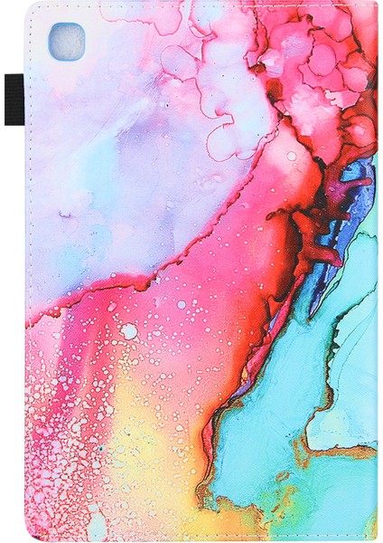 Desen Baskı Kart Tutucu Samsung Galaxy Tab A8 10.5 (2021) SM X200 X205 A8 10.5 (2022) SULUBOYA Tablet Kılıfı (Yurt Dışından) fırsatları