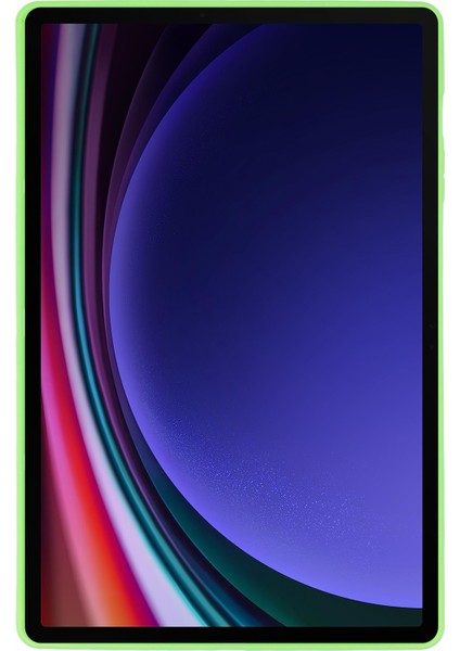 Samsung Galaxy Tab S9 Fe tab S9 Yumuşak Tpu Arka Floresan Tablet Kılıfı (Yurt Dışından)