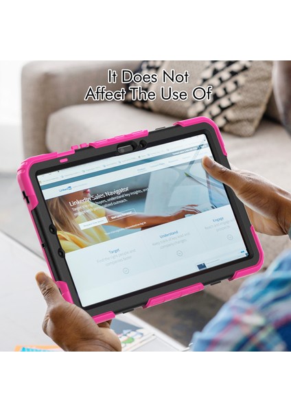 Samsung Galaxy Tab S9 Fe SM X510 SM X516B Pc Silikon Pet Ekran Koruyucu El Kayışı Tablet Kılıfı (Yurt Dışından) fırsatları
