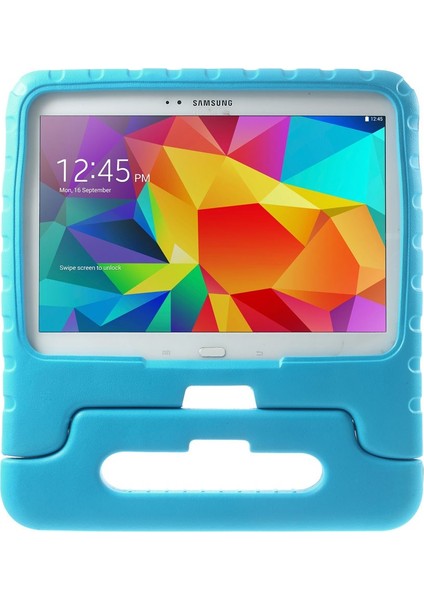 Kolu Standı Yumuşak Eva Köpük Çocuklar Samsung Galaxy Tab 4 10.1 T530 T531 T535 BLUE Tablet Kılıfı (Yurt Dışından)