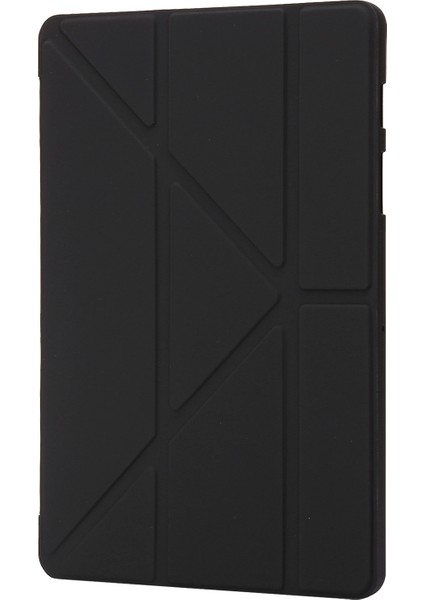 Samsung Galaxy Tab S8 V Katlama Standı Silikon Deri Otomatik Uyandırma uyku Fonksiyonu Tablet Kılıfı (Yurt Dışından)