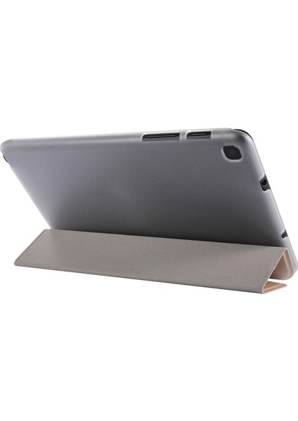 Ipek Doku Deri Üç Katlı Stand Samsung Galaxy Tab A7 Lite 8.7 Inç Tablet Kılıfı (Yurt Dışından) indirimleri