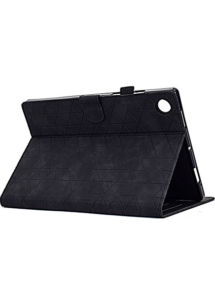 Samsung Galaxy Tab A9 Deri Kart Tutucu Tablet Kılıfı (Yurt Dışından)