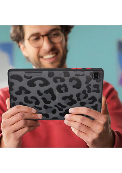 Samsung Galaxy Tab A7 Lite 8.7 Inç T220 T225 Pc Tpu Cilt Dokunmatik Leopar Tablet Kılıfı (Yurt Dışından) fırsatları