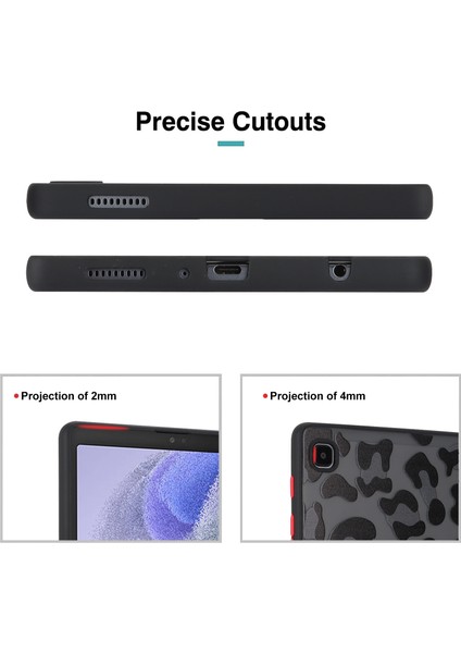 Samsung Galaxy Tab A7 Lite 8.7 Inç T220 T225 Pc Tpu Cilt Dokunmatik Leopar Tablet Kılıfı (Yurt Dışından) indirimleri