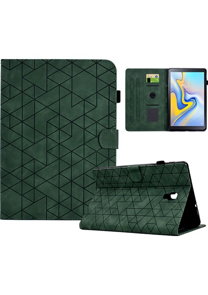 Samsung Galaxy Tab A 10.5 (2018) T590 T595 Pu Deri Kart Yuvası Koruyucu Tablet Kılıfı (Yurt Dışından)