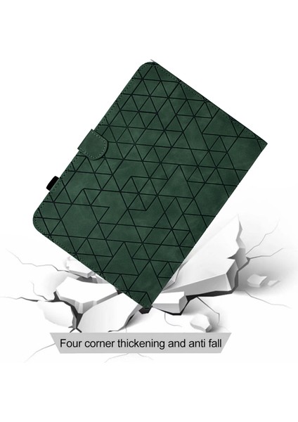Samsung Galaxy Tab A 10.5 (2018) T590 T595 Pu Deri Kart Yuvası Koruyucu Tablet Kılıfı (Yurt Dışından)