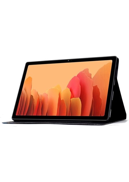 Samsung Galaxy Tab A7 10.4 (2020) T500 T505 Desen Otomatik Uyandırma uyku Kart Tutucu Ayışığı Tilki Tablet Kılıfı (Yurt Dışından) fırsatları