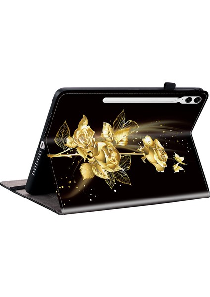 Samsung Galaxy Tab S9 tab S9 Fe Çevirme Desen Baskı Kartı Tutucu Tablet Kılıfı (Yurt Dışından) indirimleri