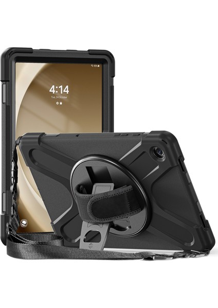 Samsung Galaxy Tab A9 Pc Silikon El Bandı Omuz Askısı Tablet Kılıfı (Yurt Dışından)